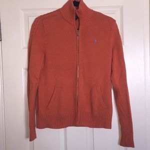 Ralph Lauren zip up sweater